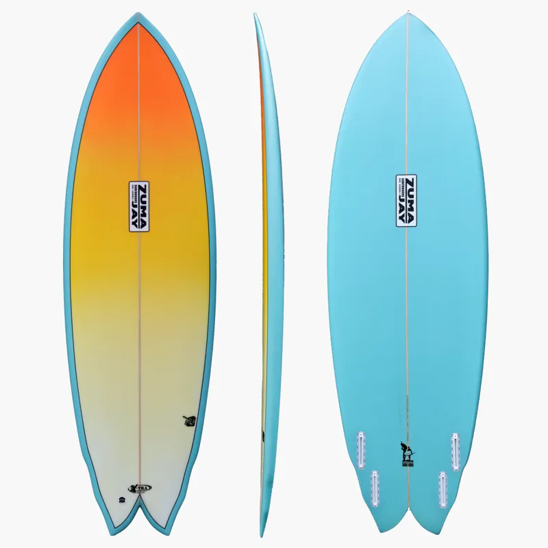 Zuma Jay 6'4 Speed Stix Blue Orange
